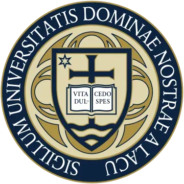 Crest of the University of Notre Dame in South Bend, IN