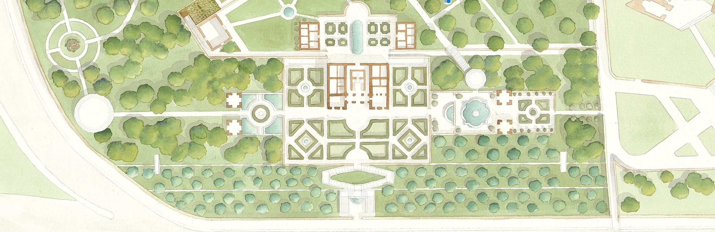 Slice of Hospice & Gardens Celio, Rome 3rd Year ND Project