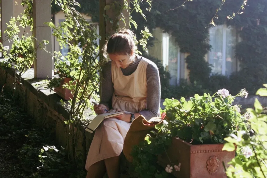 Elizabeth O'Loughnane working